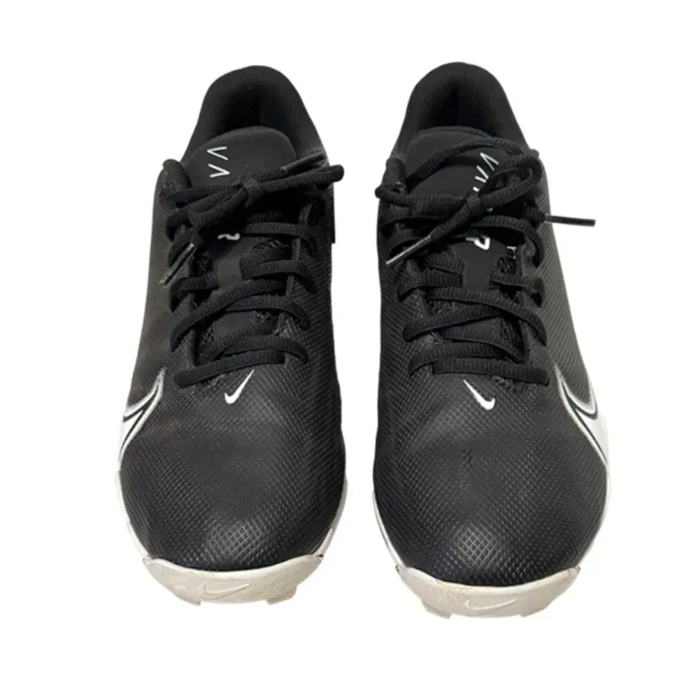 Nike Black & White Vapor Edge Shark CD0074 001 Cleats Size 6.5